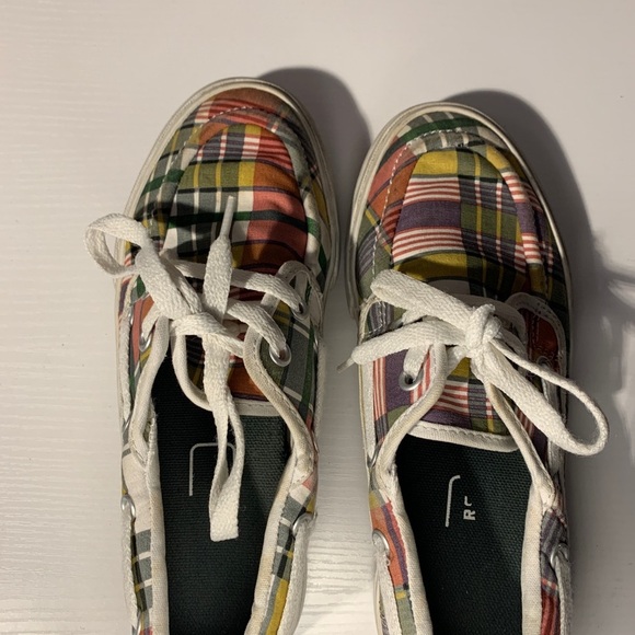 Converse All Star Lace Up Fashion Sneakers  Multicolor plaid  Women Shoes 6.5 - Picture 6 of 7